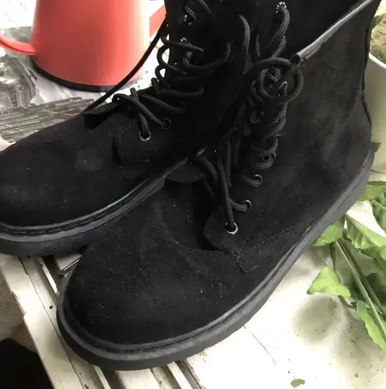 suede vintage boots 스웨이드 빈티지 부츠